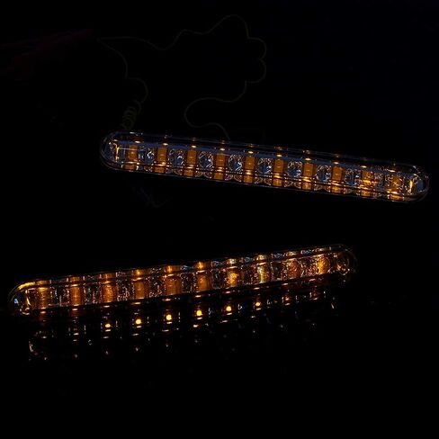 ضوء النهار الجري LED، 2X 30 LED للسيارة 12 فولت تيار مستمر ضوء النهار الجري DRL مصباح ضوء النهار للقيادة + إشارة الانعطاف in Saudi Arabia