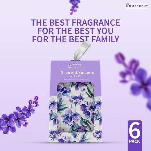 Scented Sachet Variety Pack - Violet, White Lilac, Rose (Variety Set, 18 Pack) in Saudi Arabia