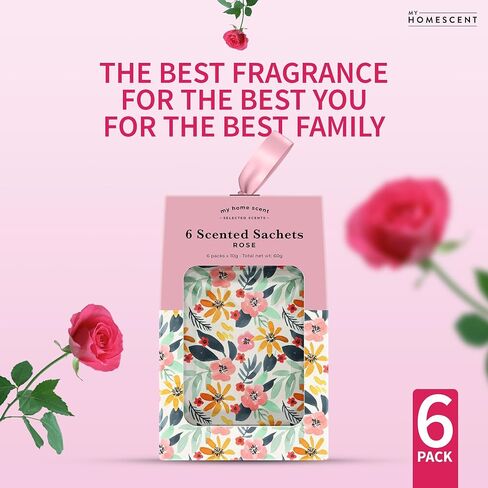 Scented Sachet Variety Pack - Violet, White Lilac, Rose (Variety Set, 18 Pack) in Saudi Arabia