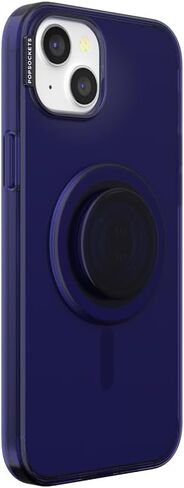 PopSockets iPhone 15 Plus Case with Round Phone Grip Compatible with MagSafe, Phone Case for iPhone 15 Plus, Wireless Charging Compatible - Aura in Saudi Arabia