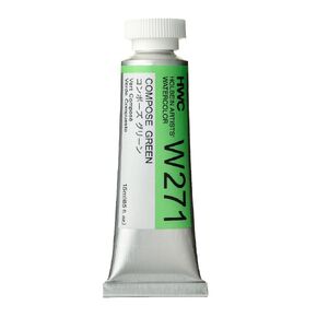 Holbein Artists' Watercolor 15ml Compose Green #1