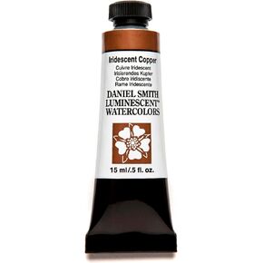 Daniel Smith Extra Fine Watercolor Paint, 15ml Tube, Iridescent Copper, 284640016