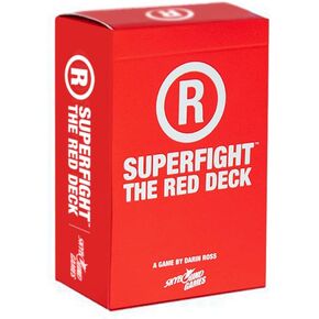 Skybound Superfight Red Deck: 100 Horribly Offensive Cards for The Game of Absurd Arguments, Hilarious Expansion Deck for Adults, 3 or More Players, Ages 18 and Up