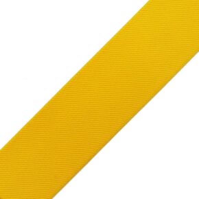 4-yards 2-inch (50mm) Twill Elastic Band Trim, Waistband Elastic, Elastic Trim, Elastic Ribbon, TR-11831 (Yellow)