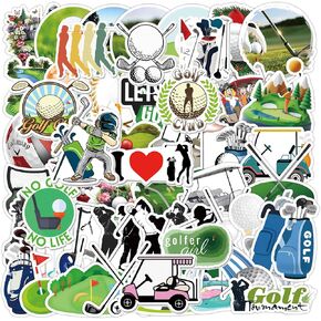 Funny Golf Stickers 100PCS,Cool Sport Golf Stickers for Scrapbooking,Golfing Stickers,Funny Golf Gifts for Teen Girl s Boys,Golf Ball Stickers, Golf Decorations for Party, Laptop Decals,Water Bottle