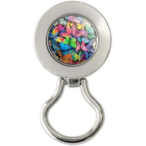 Butterfly Butterflies Rainbow Magic Magnetic Metal Eyeglass ID Badge Holder