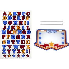 Raskullz Super Squad Awesome Bicycle Name Plate