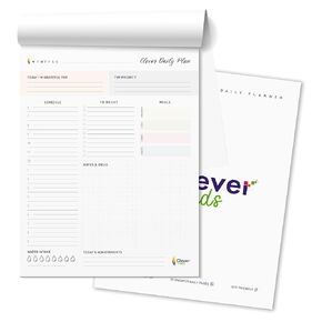 Clever Pads The Original Gratitude Journal Pad with Daily Planner Sections Refills
