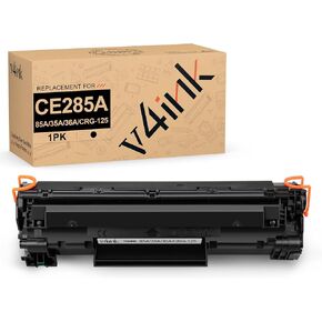 v4ink 2PK Compatible 85A Toner Cartridge Replacement for HP 85A CE285A 36A CB436A 35A CB435A Canon 125 Toner for HP Pro P1102 P1102W P1109w P1505 P1505n MFP M1212nf M1217nfw M1522n M1522nf Printer