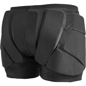 Snowboard Padded Shorts Butt Pads for Skating, Ski Snowboard Butt Protector Gear Skateboard Hip Pads for Kids and Adult