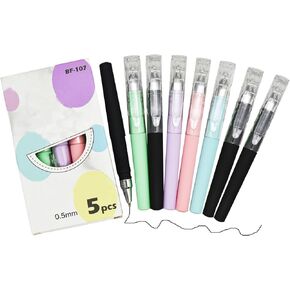 Maydahui 30 Pcs Mini Small Pens Portable Short Pocket Pens Small Fat Pen Tiny Pens Black Ink for Purse Notebook Shcool Office Supplies