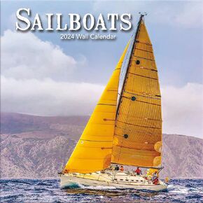 TURNER PHOTOGRAPHIC 2025 Sailboats 12x12 Photo Wall Calendar (25998940049)