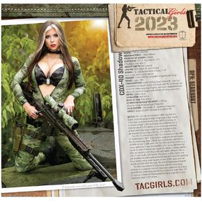 Tactical Girls 2023 Gun Calendar