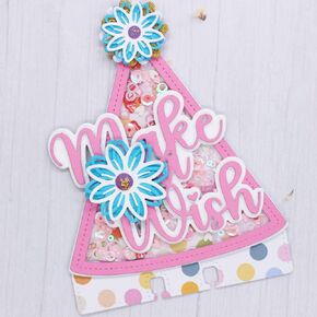 ZFPARTY Party Hat Memory Dex Metal Cutting Dies Stencils for DIY Scrapbooking Decorative Embossing DIY Paper Cards