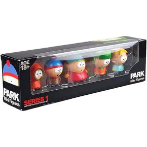 مجموعة ألعاب Zjyjing Cartoon Toys مجموعة من 5 ، زينة زخرفة سيارة سطح المكتب متوسط ​​2.4 "