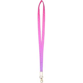 Lilly Pulitzer Cute Lanyard for ID Badges and Keys, Womens Lanyard Keychain, Colorful Lanyard with Metal Hook, Ombre