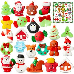 24pcs Mini Mochi Squishy Toys for Party Favors ، Kawaii Fidget Toys لتخفيف الإجهاد ، والحيوانات المكتبية للألعاب الحسية للأطفال ، و Goodie Bag Stuffers for Kids Birthday in Kuwait