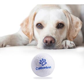 Durable Dog Chew Herding Balls - Indestructible Tennis Balls for Aggressive Chewers -Teething Toys for Puppies, Medium & Large Dogs-Interactive Bouncy Fetch Water Toys