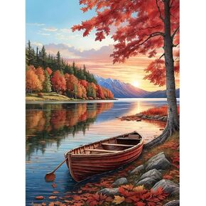 Lwzays Flower Paint by Number Kit للبالغين من قماش البالغين ، والزهور الطلاء الأكريليكي بواسطة مجموعة أرقام للمبتدئين للبالغين ، و Daisy Vase Paint by Number Kits for Gift Decor