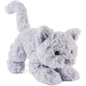 GUND Bootsie English Blue Kitten Plush Toy, Premium Cat Stuffed Animal for Ages 1 and Up, Gray, 9"