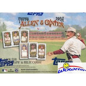 2024 Topps Allen & Ginter Baseball EXCLUSIVE Factory Sealed Blaster Box with 8 Packs! Look for Autos of Paul Skenes, Yamamoto, Jackson Merrill, Usain Bolt, Chuck Norris, Travis Scott & Many More!