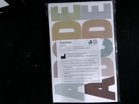 Giantree 232 PCS ملصقات أحرف كبيرة ، 24 ورقة ألوان الباستيل ملصقات الأبجدية ، ملصقات رسائل الفينيل ، ملصقات رسائل لاصقة ذاتية للوحة النشرة الفصول الدراسية ديكور باب المنزل in Kuwait