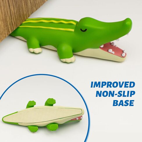 3Pcs Cute Door Stopper, Cartoon Shark Crocodile Whale Animal Door Stop, Decorative Door Wedge for Home and Office Floor(Patent Registering) in Kuwait