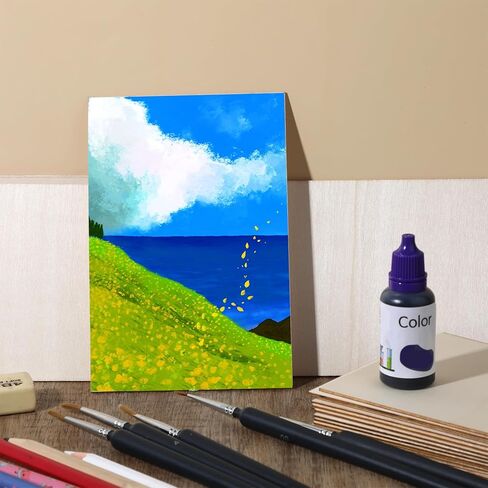 20 PCS أوراق Basswood فارغة ، ورقة خشبية البلسا مستطيلة الليزر أوراق الخشب الرقائقي رفيعة حرفة غير مكتملة للزخارف DIY ، قارب سفينة الطائرات ، مشاريع المدرسة 3.9 × 5.9 × 0.08 بوصة in Kuwait