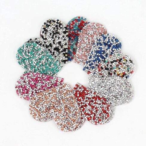 5 Pairs High Heel Sequin and Embroidery Patch Garment Applique Iron on DIY Decoration Patch in Kuwait