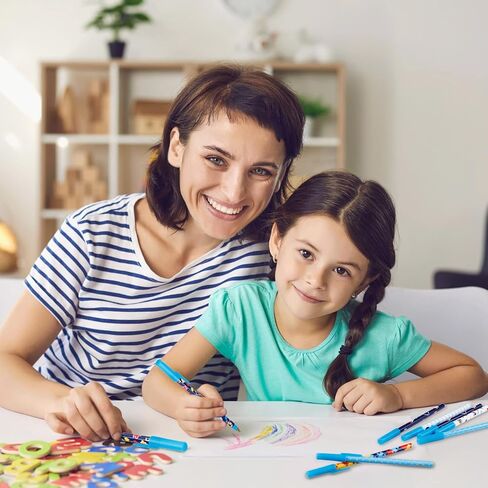 Geyee Autism Awarness Awarness Pens Bulk Contull Puzzle Pans مع كلمات ملهمة هدية Asperger التوعية للأحداث ، ومجموعات الدعم ، وجمع التبرعات ، واللوازم المدرسية Boy Girls Teens (48 Pack) in Kuwait