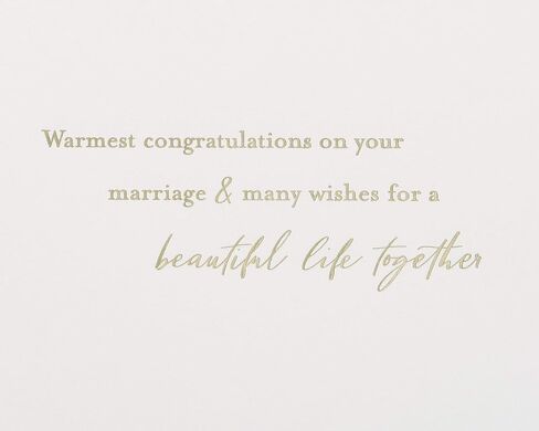 Papyrus Wedding Card for Couple (The New Mr. and Mrs.) in Saudi Arabia