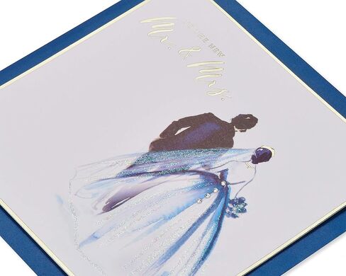 Papyrus Wedding Card for Couple (The New Mr. and Mrs.) in Saudi Arabia