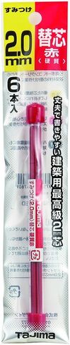 TAJIMA Marking Tools - #2 (HB) Refill Leads for 2.0mm Sumitsuke Mechanical Pencil with 6 Leads Per Pack - S20S-HB-T in Saudi Arabia