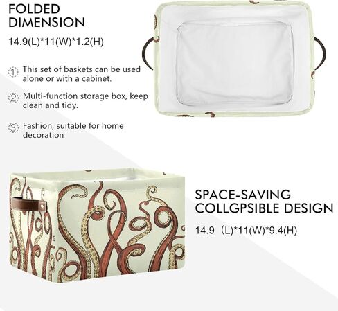 Storage Basket Abstract Animal Zebra Print Storage Cube Box Durable Canvas Collapsible Toy Basket Organizer Bin with Handles for Shelf Closet Bedroom Home Office in Kuwait