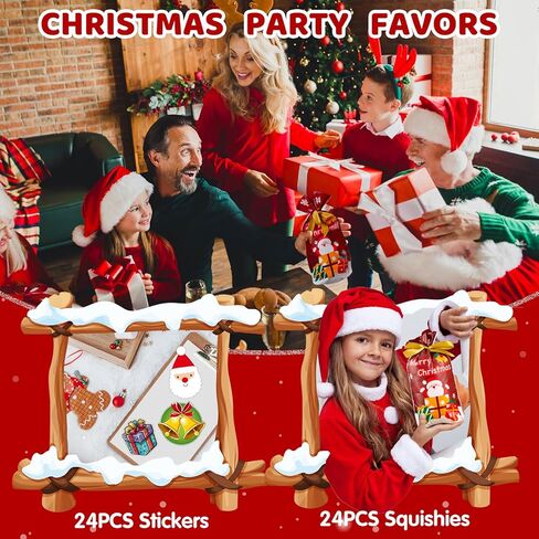 24pcs Mini Mochi Squishy Toys for Party Favors ، Kawaii Fidget Toys لتخفيف الإجهاد ، والحيوانات المكتبية للألعاب الحسية للأطفال ، و Goodie Bag Stuffers for Kids Birthday in Kuwait