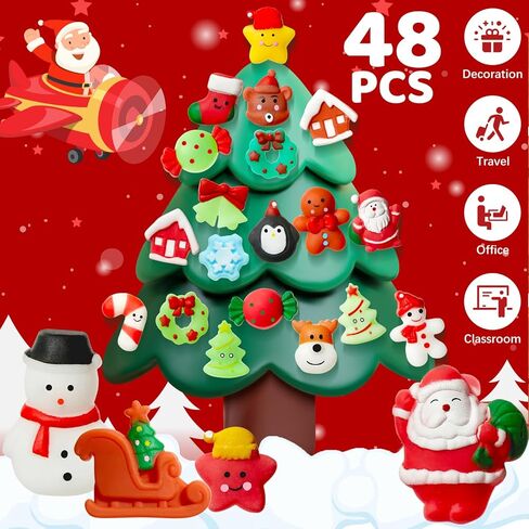 24pcs Mini Mochi Squishy Toys for Party Favors ، Kawaii Fidget Toys لتخفيف الإجهاد ، والحيوانات المكتبية للألعاب الحسية للأطفال ، و Goodie Bag Stuffers for Kids Birthday in Kuwait