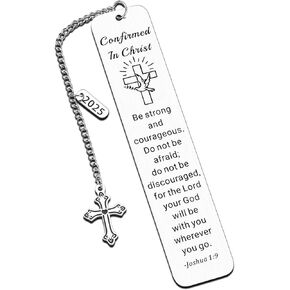 Confirmation Gifts for Teen Girls Boys Confirmation Gifts for Teenage Boys Girls Catholic Confirmation Bookmark First Communion Gifts for Girls Boys Baptism Christian Religious Easter Basket Stuffers
