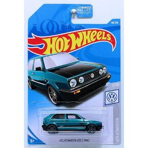 Hot Wheels 2019 Basicline Mainline Volkswagen - Volkswagen Golf MK2 [Teal]