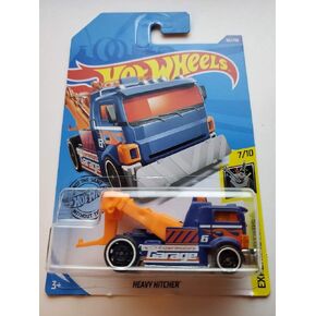 Hot Wheels 2020 Experimotors Heavy Hitcher (Tow Truck) 30/250, Blue
