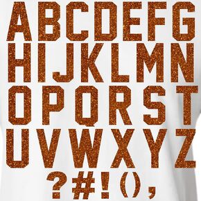 47 Pieces, 3" Glitter Iron-On Letters – Heat Transfer Vinyl for DIY T-Shirts, Bags, and Gifts. Perfect for birthdays, Christmas, anniversaries, and custom designs! Durable and easy to use. (Neon Pink)