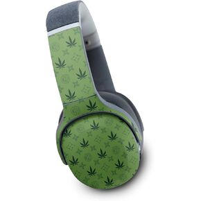 MightySkins Skin Compatible with Skullcandy Crusher Evo Wireless - CBD Green | Protective, Durable, and Unique Vinyl Decal wrap Cover | Easy to Apply | Made in The USA