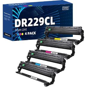 DR229CL Drum Unit (NOT Toner) Compatible Replacement for Brother DR229 use with TN229 TN229XL Work with Brother HL-L3220CDW MFC-L3720CDW HL-L3280CDW HL-L3300CDW MFC-L3780CDW Printers (4-Pack)