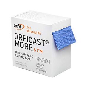 Orficast More Single Rolls, 6cm x 3m Roll, Blue