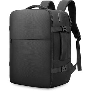Travel Backpack for Men Women, Airline Approved Carry On Backpack, Waterproof Sports Luggage Backpack (Black)