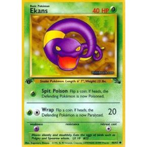 Pokemon - Ekans (46) - Fossil