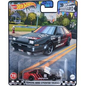 Hot Wheels Toyota AE86 Sprinter Trueno, Boulevard Premium Series