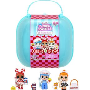 L.O.L. Surprise! Loves Mini Sweets Otter Pops Deluxe Pack with 20+ Surprises, Including 3 Collectible Dolls and Accessories, Holiday Toy, Great Gift Kids Ages 4 5 6+ Years Old(Multi Color)