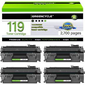 greencycle Compatible Toner Cartridge Replacement for HP 80A CF280A Work with Laserjet Pro 400 M401a M401d M401n M401dne MFP M425dn Printer (Black, 1-Pack)