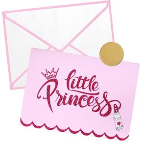 Special Happy Birthday Princess Card for Little Girl | Gift for Girls | Daughter, Niece, Granddaughter, Goddaughter, Child, kids | 1st 2nd 3rd 4th 5th 6th 7th 8th 9th 10th 11th 12th 13th