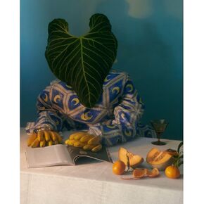Piecework Banana Hands 500 Piece Puzzle for Adults, Challenging Jigsaw with Surrealism Imagery, Soft-Touch Puzzle Gift - 19.25 x 26.6 inches